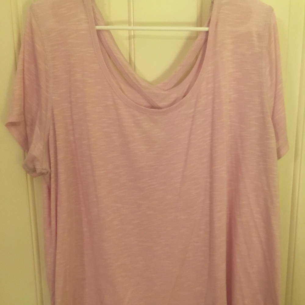 Lavender work out tee